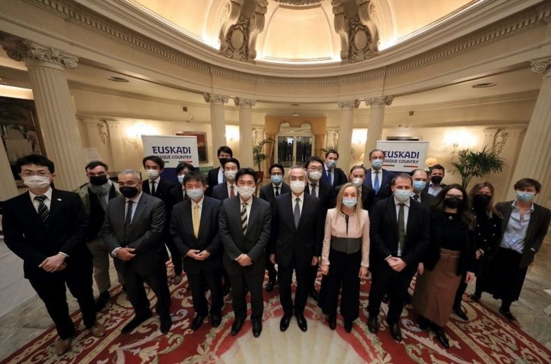 Los participantes en la jornada.