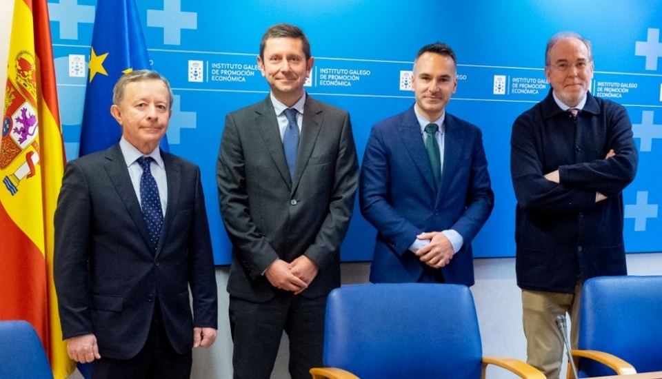 El director del Instituto Galego de Promoci&oacute;n Econ&oacute;mica (Igape), Fernando Guldr&iacute;s, presenta la nueva convocatoria del Plan de Misiones Comerciales.