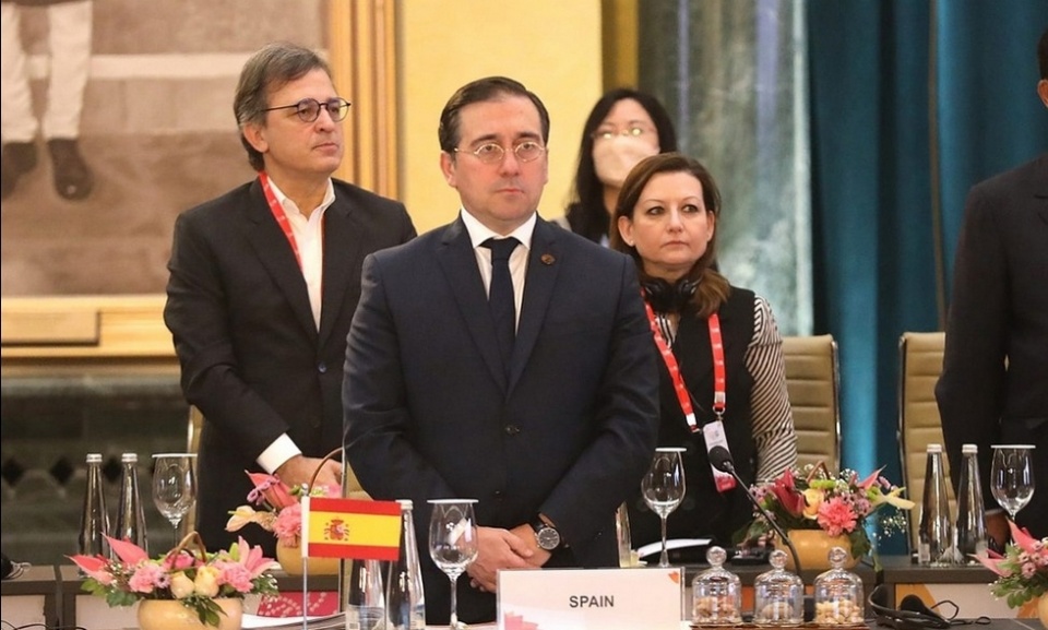 El Ministro de Asuntos Exteriores, Uni&oacute;n Europea y Cooperaci&oacute;n de Espa&ntilde;a, Jos&eacute; Manuel Albares.