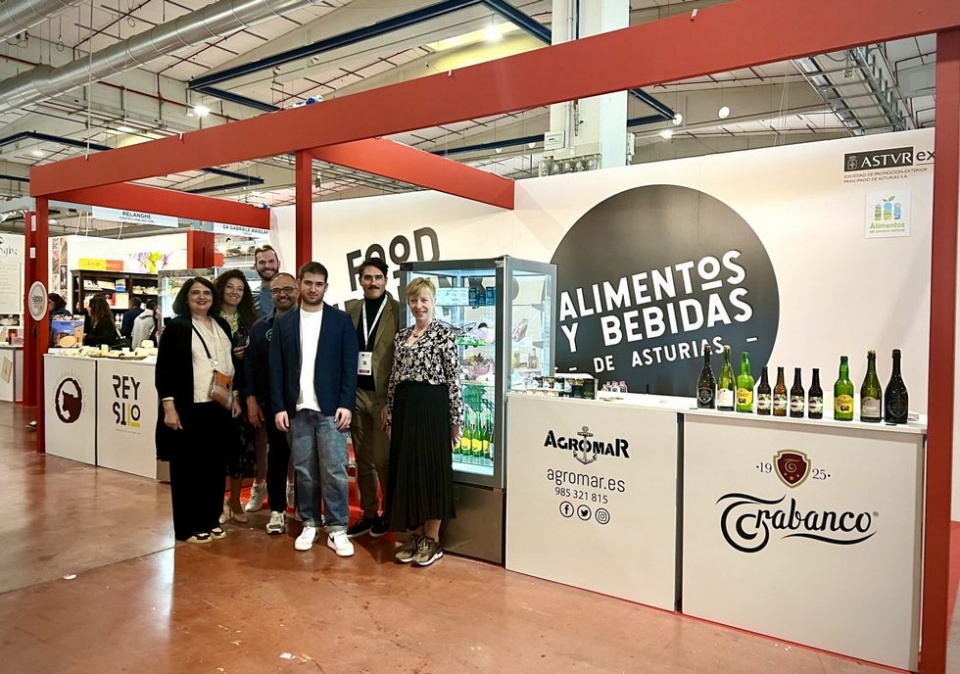Productores asturianos en CIBUS PARMA, Italia. Productores asturianos en CIBUS PARMA, Italia.