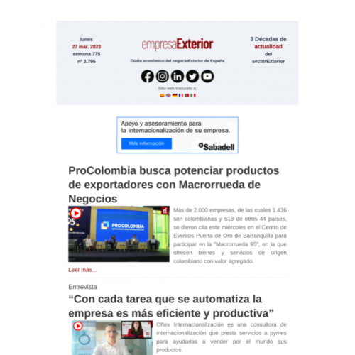 Haz click sobre la imagen para ver el boletín completo Haz click sobre la imagen para ver el boletín completo