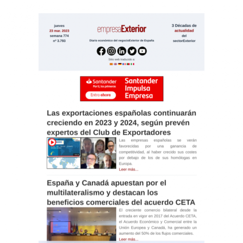 Haz click sobre la imagen para ver el boletín completo Haz click sobre la imagen para ver el boletín completo