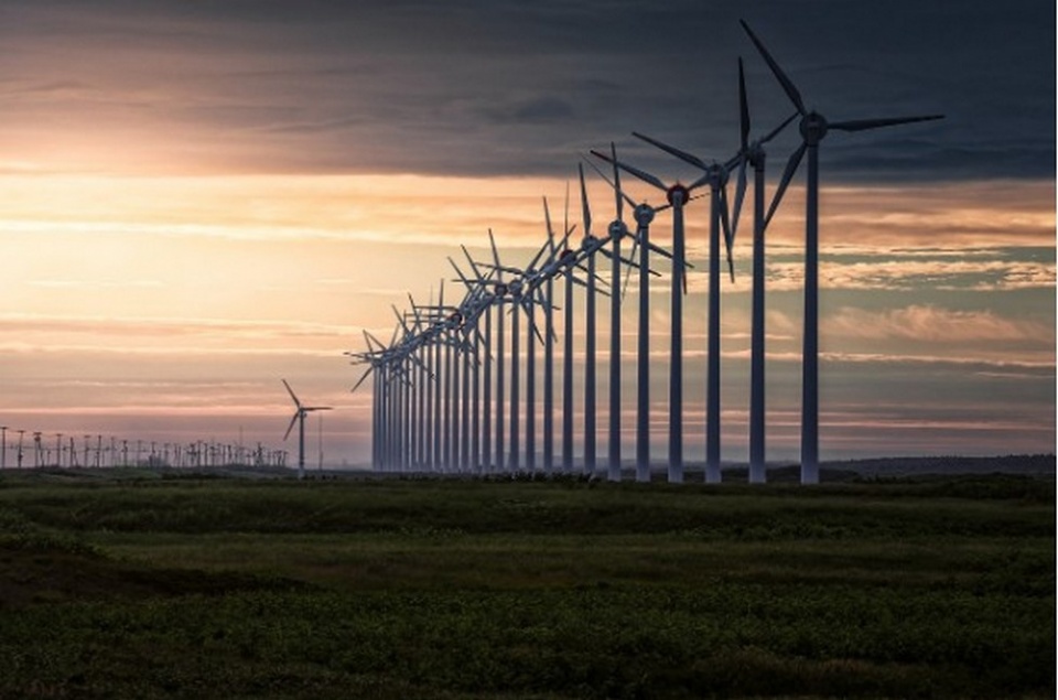 Energ&iacute;a e&oacute;lica.