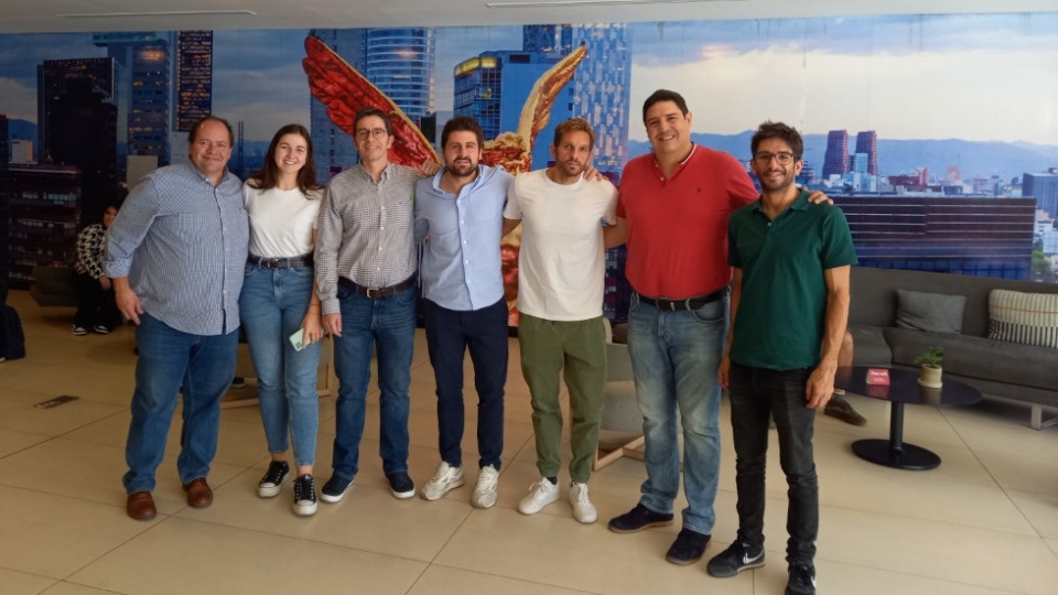 Algunos de los empresarios de la Regi&oacute;n participantes en la misi&oacute;n a M&eacute;xico.