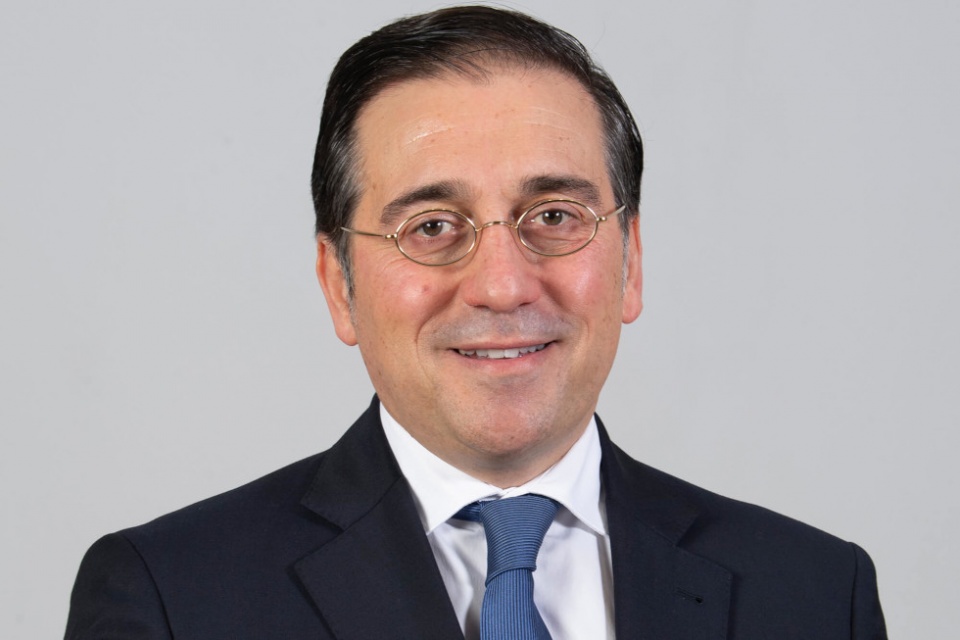 El ministro de Asuntos Exteriores, Uni&oacute;n Europea y Cooperaci&oacute;n, Jos&eacute; Manuel Albares Bueno. Pool Moncloa/Borja Puig de la Bellacasa
