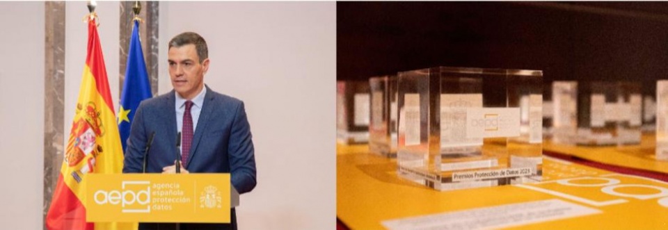 Internxt recibe el Premio de la Agencia Espa&ntilde;ola de Protecci&oacute;n de Datos.
