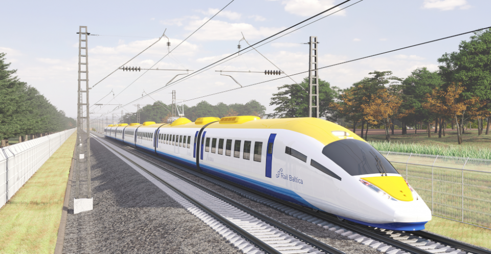 Un royecto de alta velocidad, licitado por OÜ Rail Baltic Estonia. Un royecto de alta velocidad, licitado por OÜ Rail Baltic Estonia.