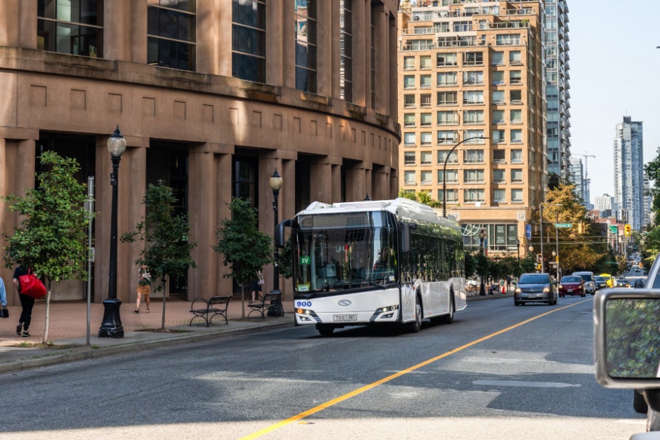 CAF Solaris Trollino, Vancouver Canad&aacute;.