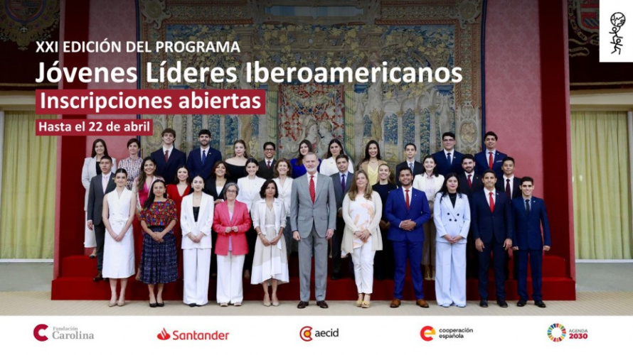 XXI Edición Jóvenes Líderes Iberoamericanos (Imagen: Fundación Carolina) XXI Edición Jóvenes Líderes Iberoamericanos (Imagen: Fundación Carolina)