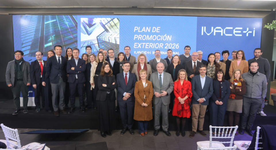 Presentaci&oacute;n del Plan de Promoci&oacute;n Exterior para la Internacionalizaci&oacute;n de la Comunitat Valenciana 2026.
