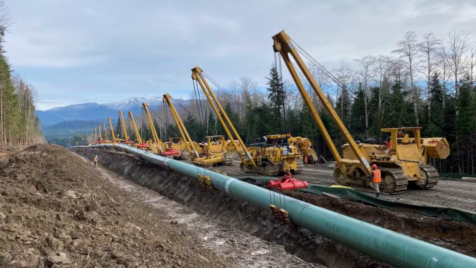 Instalación de tubería de la Fase 1 del Gasoducto Coastal-GasLink Canadá (Imagen: Técnicas Reunidas) Instalación de tubería de la Fase 1 del Gasoducto Coastal-GasLink Canadá (Imagen: Técnicas Reunidas)