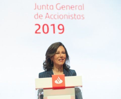 La presidenta de Santander, Ana Bot&iacute;n.