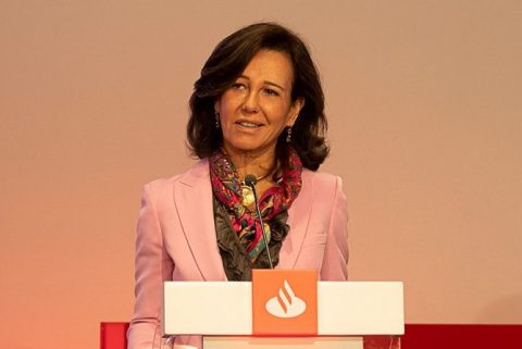 Ana Bot&iacute;n, presidenta de Banco Santander.