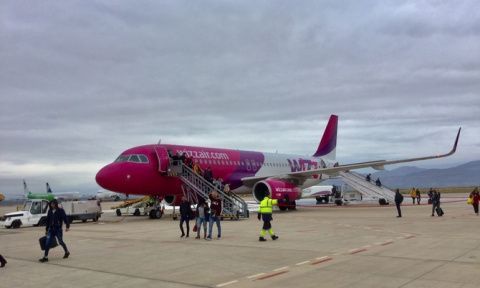 Operaci&oacute;n de la aerol&iacute;nea Wizz Air.