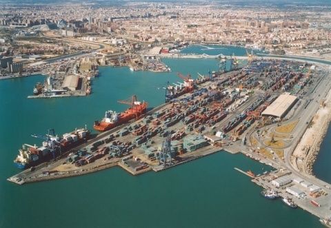 Puerto de Valencia.