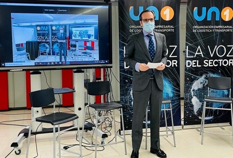 Francisco Aranda, presidente de UNO Logística. Francisco Aranda, presidente de UNO Logística.