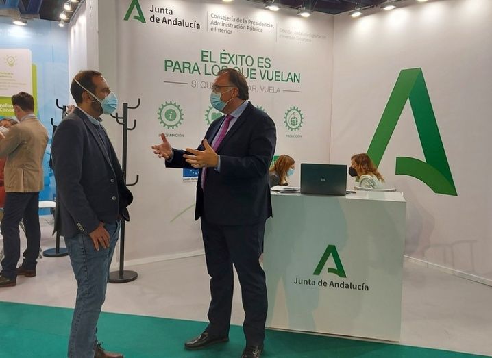 El Stand de Extenda en el Foro Transfiere.
