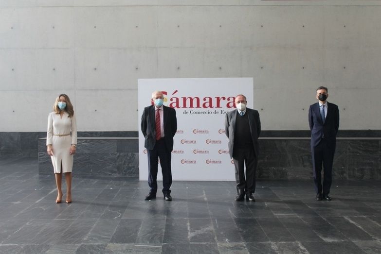 m&aacute;gen de la Sesi&oacute;n Constitutiva de la Comisi&oacute;n de Asuntos Europeos, con Josep Borrell y la Secretaria de Estado Xiana M&eacute;ndez.