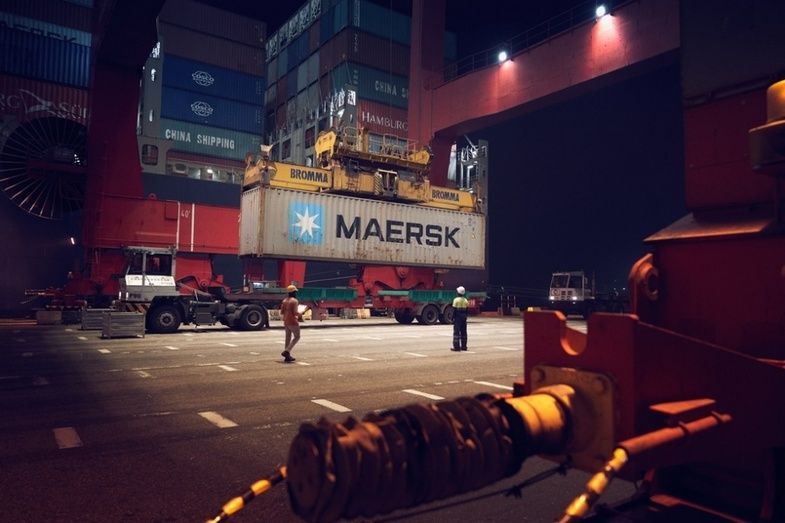 Maersk. Maersk.