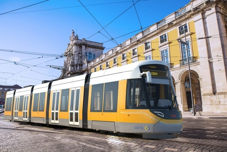 CAF,  Tranv&iacute;a en Lisboa.