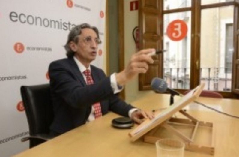 El decano-presidente del Colegio de Economistas de Valladolid, Palencia y Zamora.