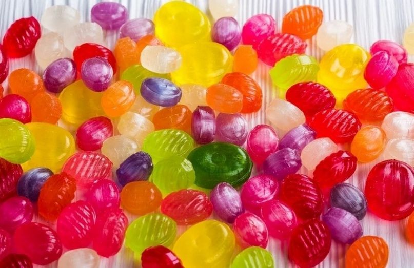 Dulces. Dulces.