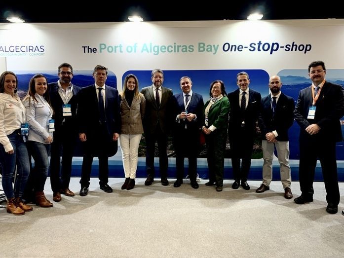 Norshipping 2022, Puerto Algeciras visita del Embajador.