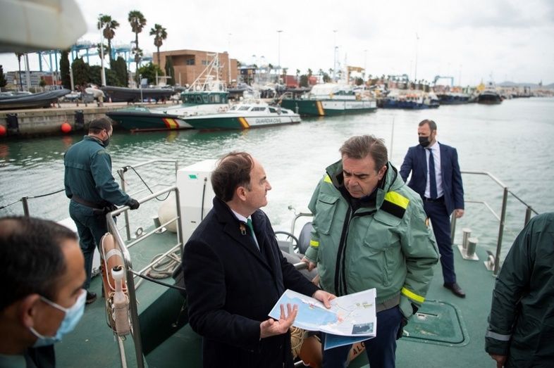 Visita de Margaritis Schinas.
