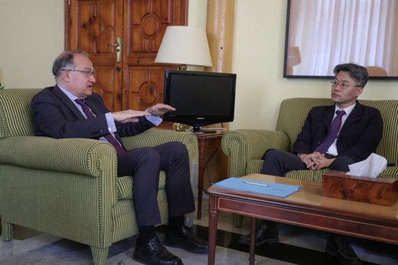 La reuni&oacute;n en en Palau de Castellfort.
