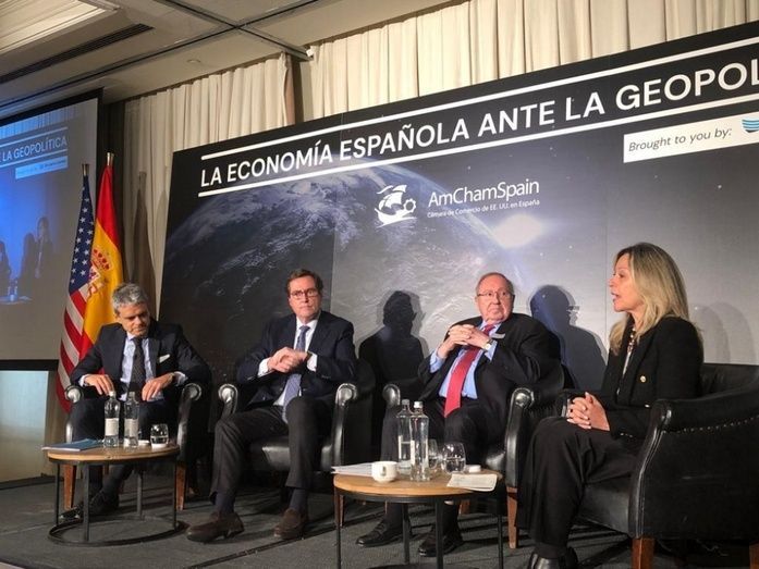 Foro &ldquo;La econom&iacute;a espa&ntilde;ola ante la geopol&iacute;tica&rdquo;.