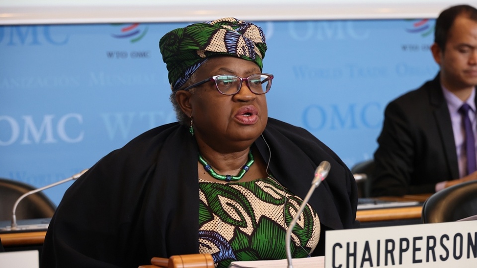 La Directora General de la Organizaci&oacute;n Mundial del Comercio (OMC), Ngozi Okonjo-Iweala.