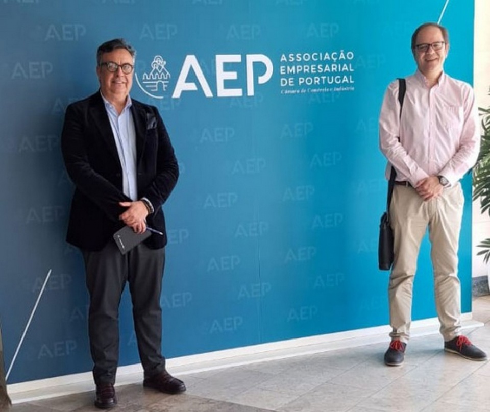 Reuni&oacute;n con el director de Internacional de la Associa&ccedil;āo Empresarial de Portugal, Miguel Matos, en el marco de la misi&oacute;n comercial.