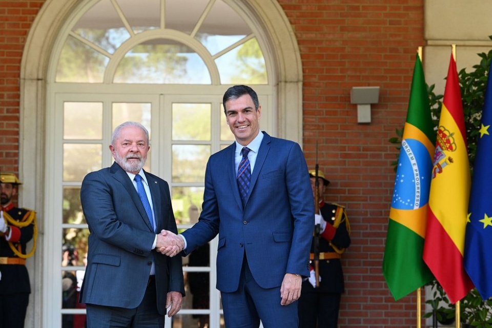 Lula da Silva y Pedro S&aacute;nchez Imagen: La Moncloa