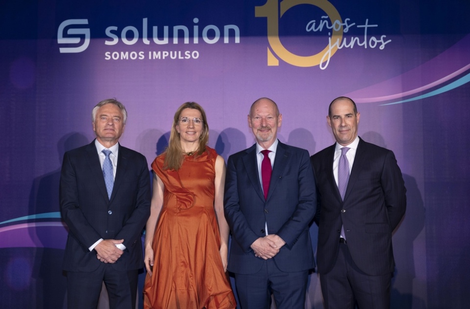Evento de celebraci&oacute;n de d&eacute;cimo aniversario de Solunion.