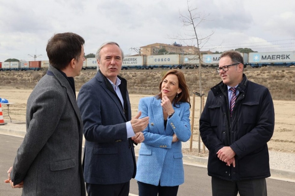 El acto de inicio de las obras de ampliaci&oacute;n.