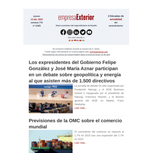 Haz click sobre la imagen para ver el boletín completo Haz click sobre la imagen para ver el boletín completo