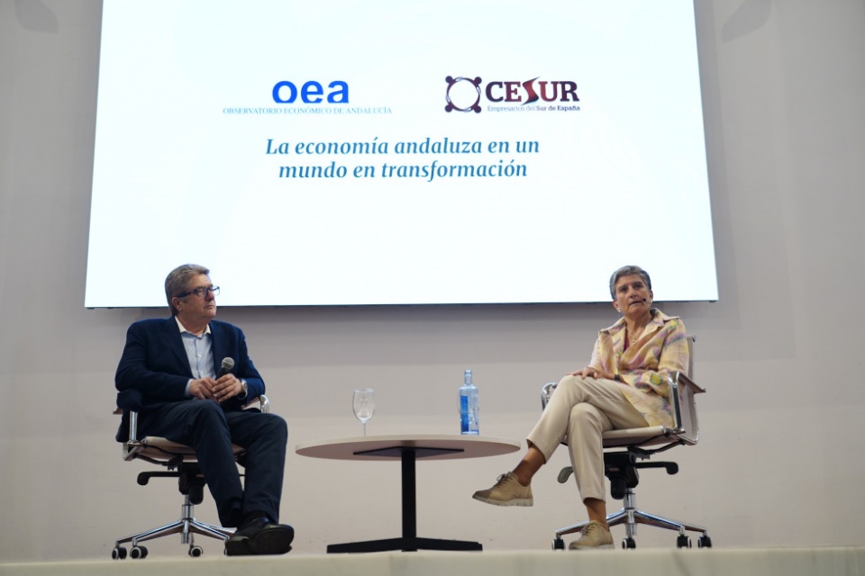 Segunda jornada del encuentro &ldquo;La econom&iacute;a andaluza en un mundo en transformaci&oacute;n&rdquo;.