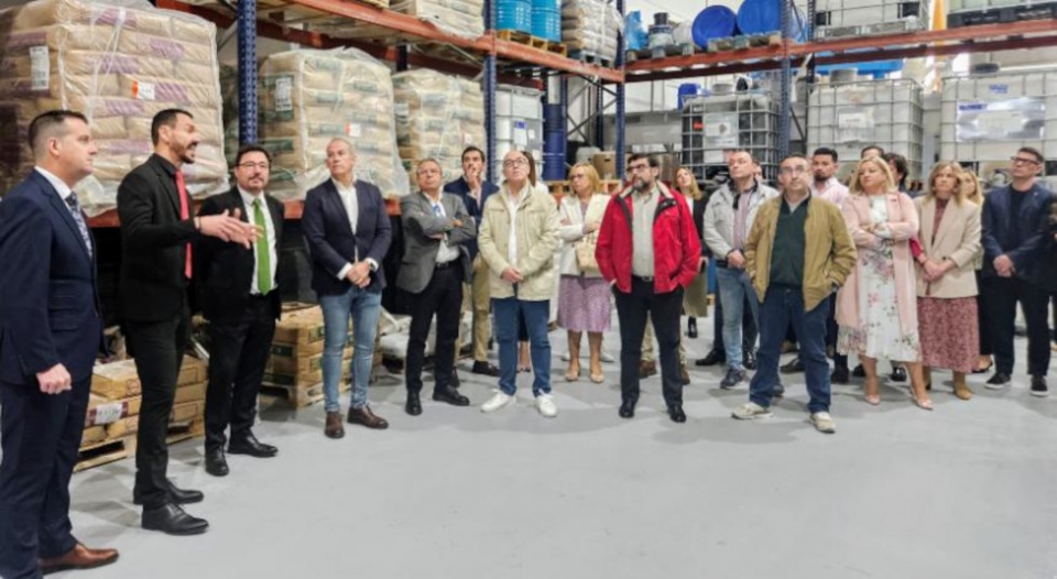 Visita a la empresa Globalpaint.