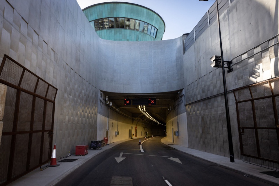 T&uacute;nel de Silbertown, Londres.