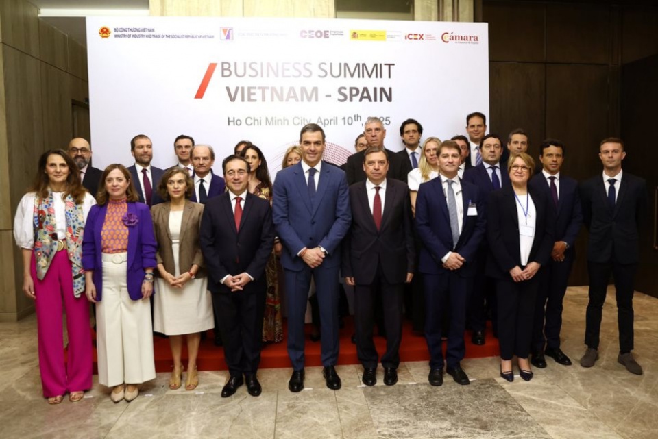 Encuentro empresarial Espa&ntilde;a-Vietnam celebrado en la ciudad de Ho Chi Minh.