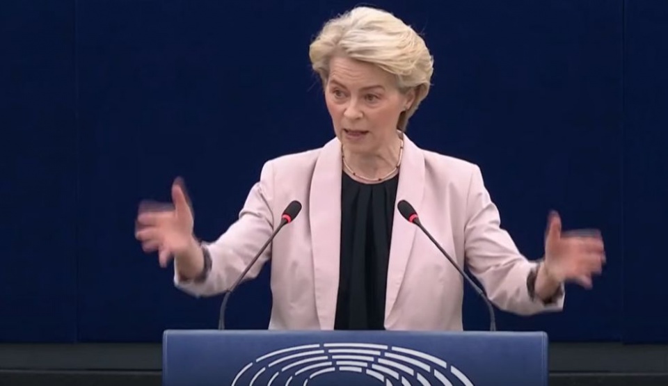 Von der Leyen Nuestra respuesta inmediata a los aranceles es unidad