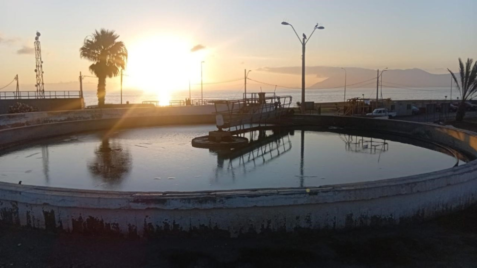 Planta de reúso Salar del Carmen en Antofagasta, Chile. Planta de reúso Salar del Carmen en Antofagasta, Chile.
