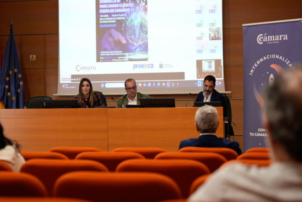 IA e Internacionalización: Cámara de Gran Canaria y Proexca impulsan el comercio exterior. IA e Internacionalización: Cámara de Gran Canaria y Proexca impulsan el comercio exterior.