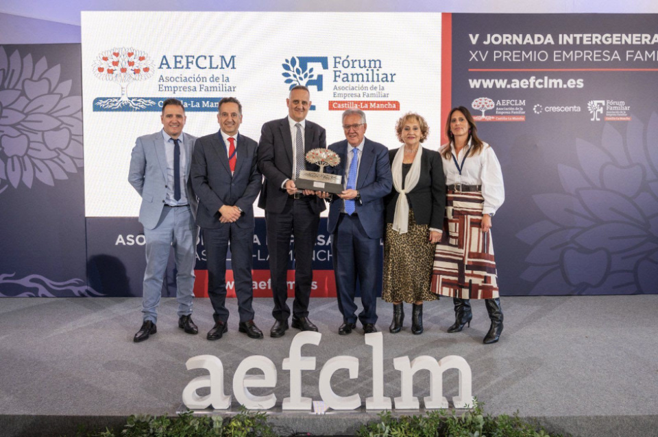 Miguel Espa&ntilde;a e Hijos ha sido galardonada con el Premio Empresa Familiar de Castilla‑La Mancha 2026, otorgado por la Asociaci&oacute;n de la Empresa Familiar de Castilla‑La Mancha.