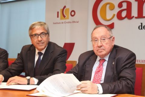 La firma del Convenio.