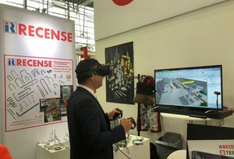 Industrial Recense en Hannover Messe (Imagen de archivo Industrial Recense). Industrial Recense en Hannover Messe (Imagen de archivo Industrial Recense).