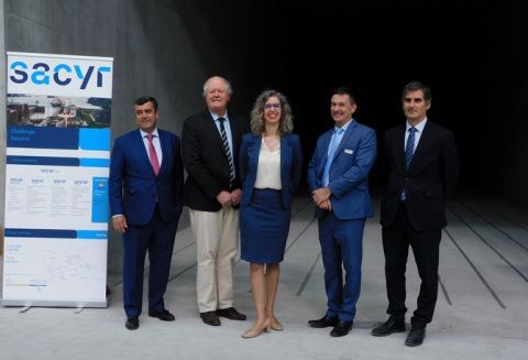 A la inauguraci&oacute;n acudieron en representaci&oacute;n de Sacyr: Gonzalo Garc&iacute;a San Miguel, consejero delegado de Sacyr Industrial; y Ricardo Mart&iacute;nez Rodr&iacute;guez, director de Producci&oacute;n Internacional de Valoriza Medioambien