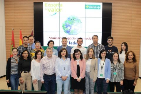La visita de los alumnos.