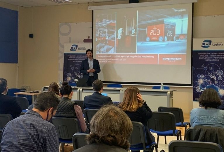 El director de Element Logic en Espa&ntilde;a, Albert Vidal, durante su participaci&oacute;n en la jornada.