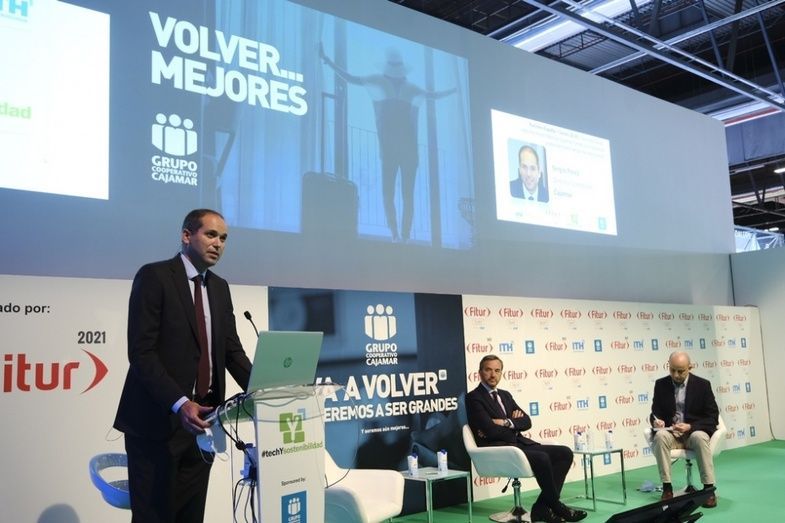 El director comercial de Cajamar, Sergio P&eacute;rez.